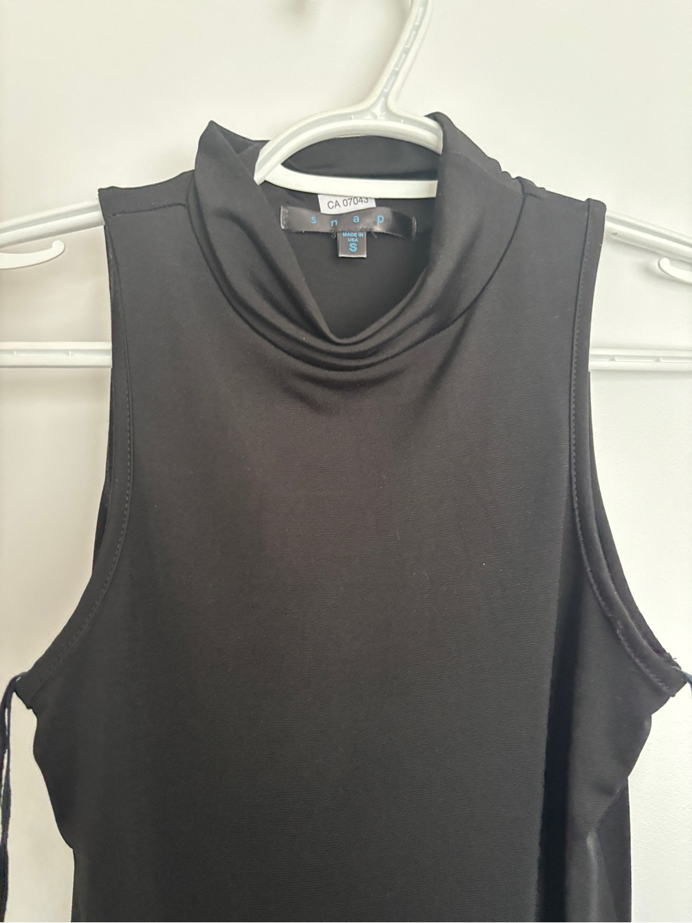 Snap maxi with slits